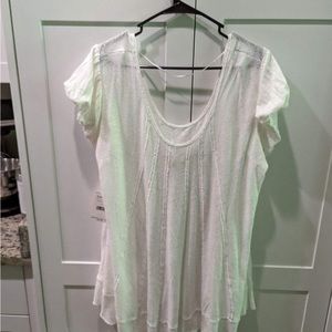 Free people XL white Blouse